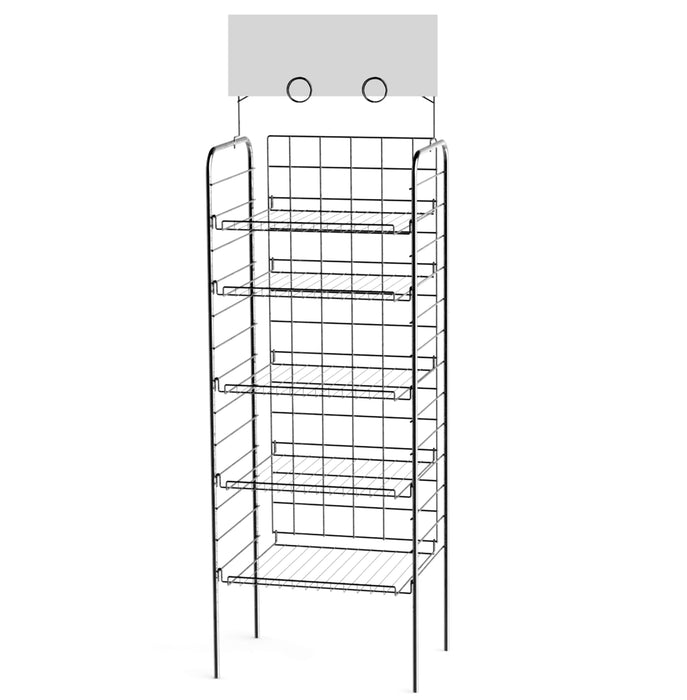 F18D - Consumer Goods 18″ Shelf Display Rack